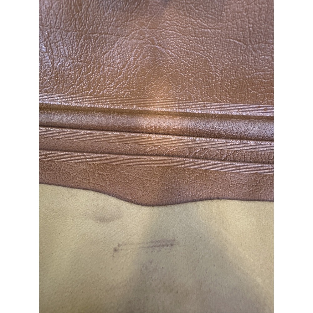 Vintage London Big Ben Tower Bridge Real Leather Kiss Lock Bifold Wallet England - Picture 10 of 16